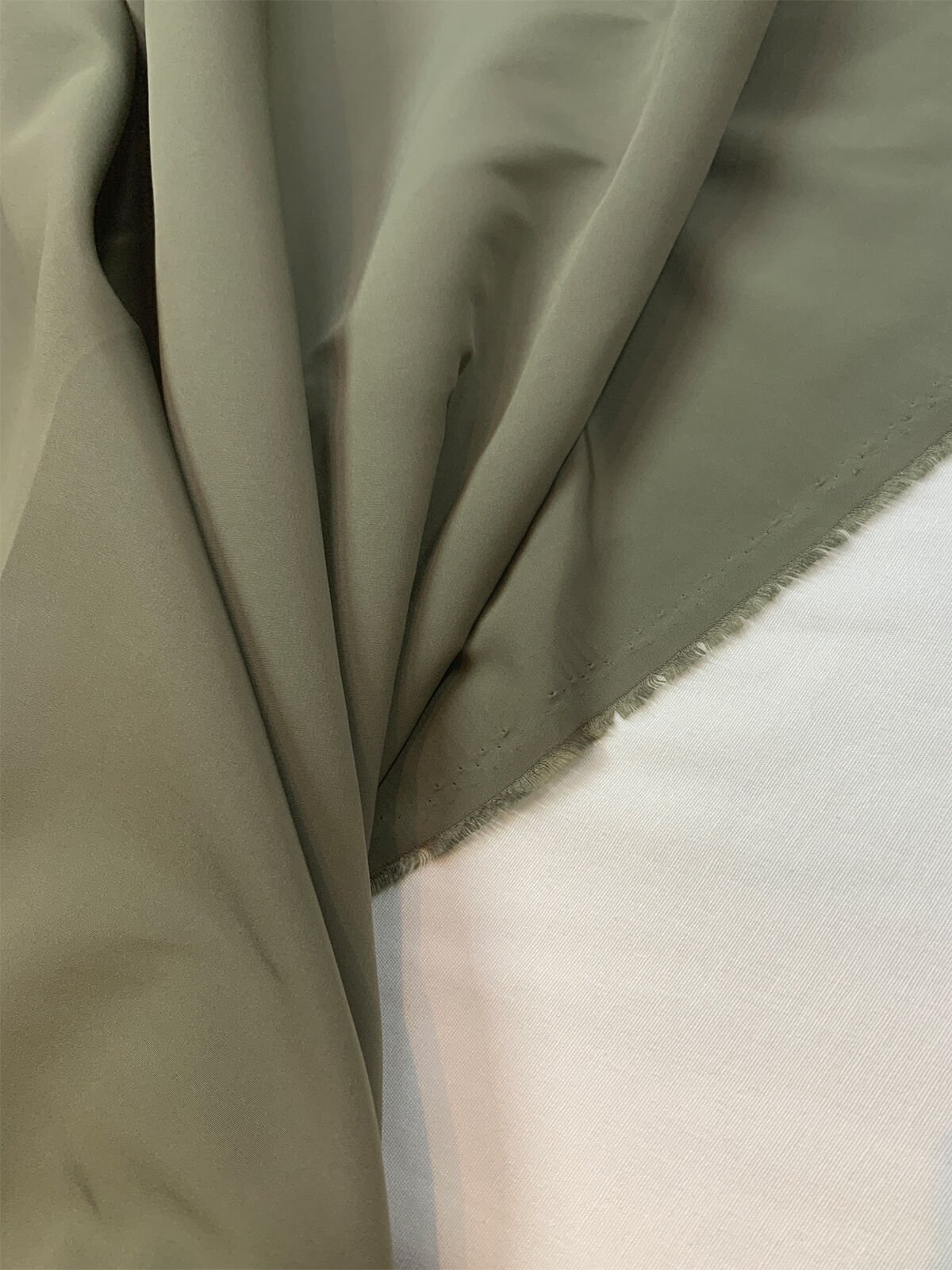 Haki Renk Trençkotluk Kumaş