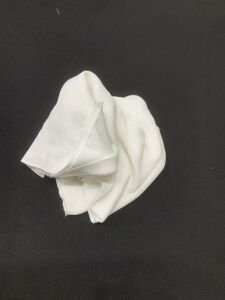 İnce Kaşkorse Kumaş, Parça 70x120 cm - Ekru