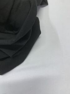 Likralı Süprem Kumaş, Parça 80x190 cm Siyah Renk