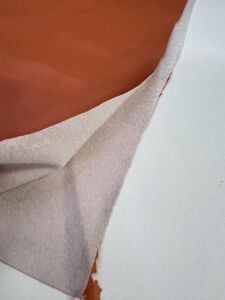 Turuncu Deri Kumaş (Suni) – Parça 20x50 cm
