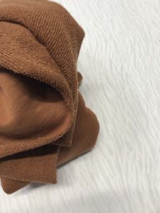 3 İplik Kumaş, Parça 75x180 cm - Kiremit