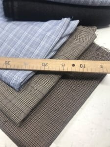 Dış Giyimlik Klasik Kışlık Kumaş Seti - Boyları 130-300 cm arası 6 adet