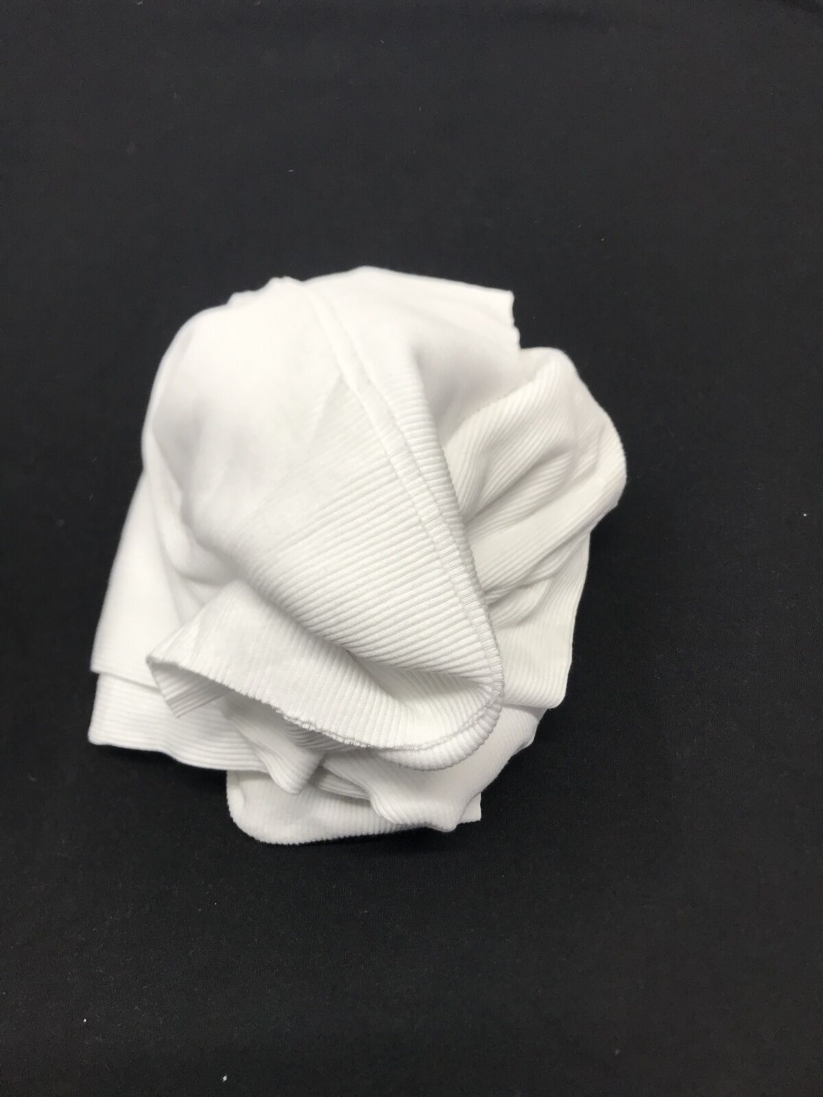 Dar Enli İnce Kaşkorse Kumaş Beyaz - Parça 120x70 cm