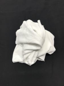 Beyaz Penye Havlu Kumaş, Parça 100x140 cm