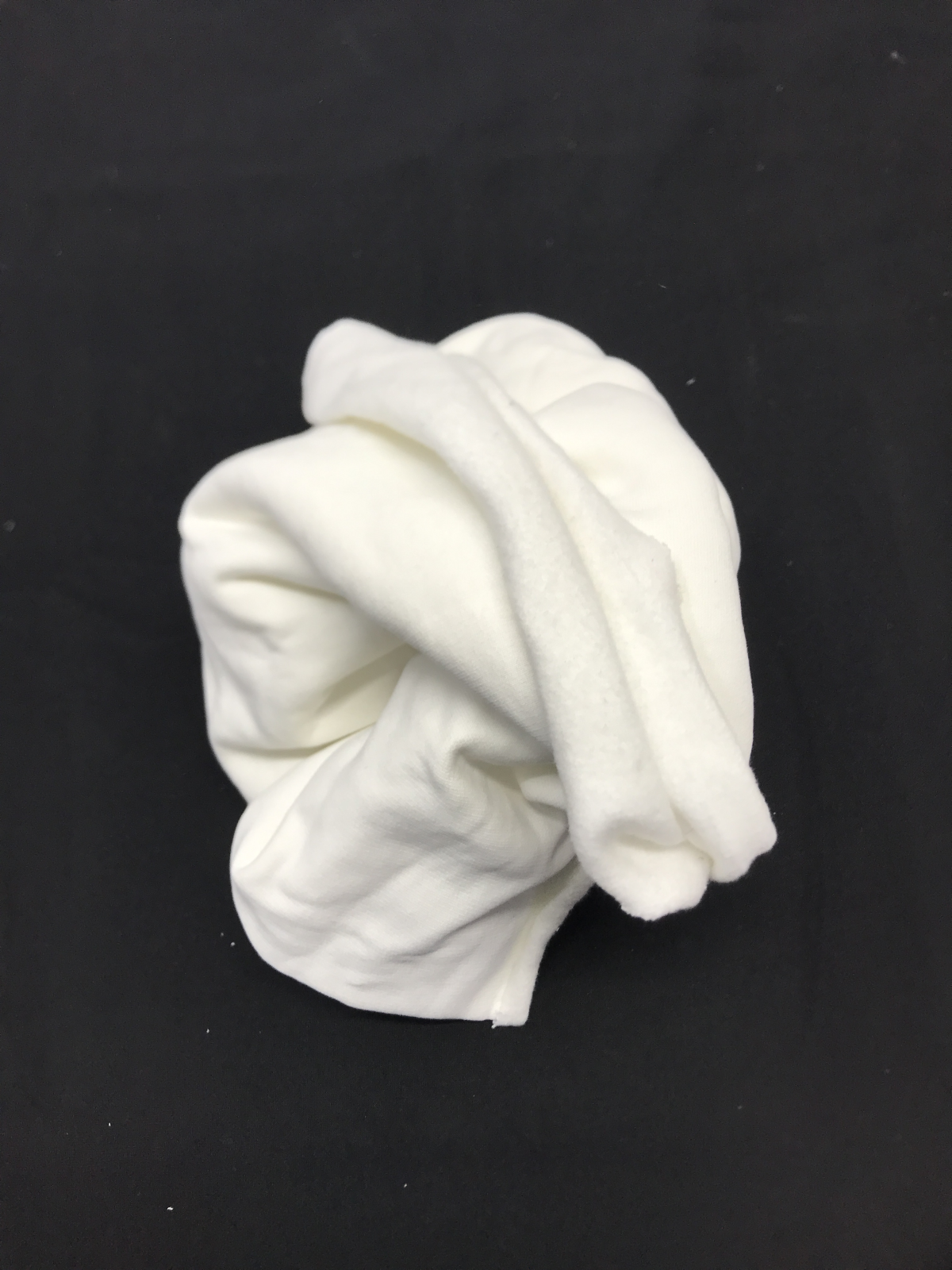 Şardonlu 3 İplik Kumaş, Parça 95x100 cm - Ekru