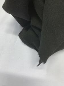 Selanik Penye Kumaş Hafif Şardonlu, Parça 90x170 cm Siyah Rengi