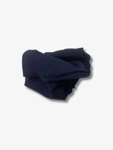 Lacivert Kaşkorse (Ribana Fitilli) Kumaş, Parça 40x110 cm