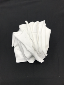 Esnek Lakost Kumaş, Parça 85x160 cm - Beyaz