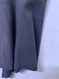 Ribana Fitilli Kumaş Parça Koyu Füme – 60x120 cm