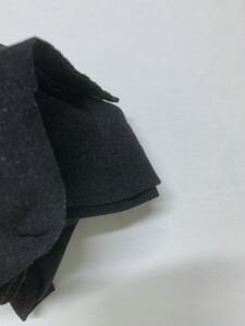 Antrasit İnce Ribana Kumaş, Parça 100x60 cm