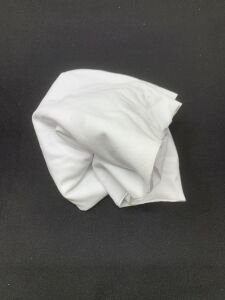 İnce Ribana Kumaş - Parça 50x160 cm - Beyaz