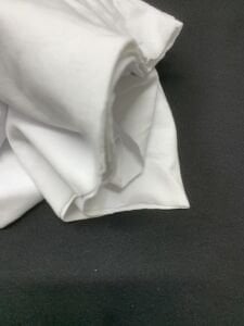 İnce Ribana Kumaş - Parça 50x160 cm - Beyaz
