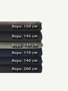 Elbiselik Esnek Polyester Kaşkorse Seti, Boyları 140-200 cm arası 6 adet