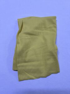 İnce Kaşkorse Kumaş Parça Sarı - 50x100 cm