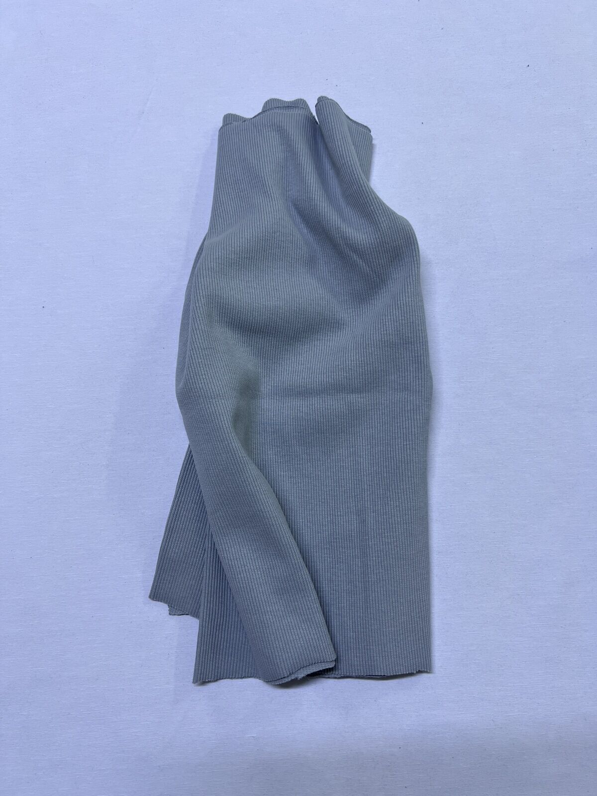 Ribana Fitilli Kumaş Parça Açık Gri – 60x110 cm