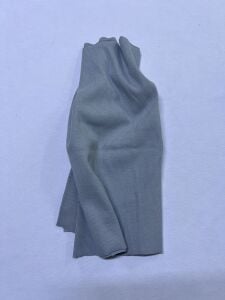 Ribana Fitilli Kumaş Parça Açık Gri – 60x110 cm