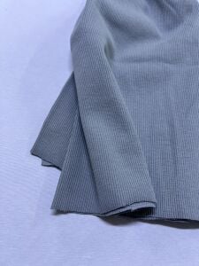 Ribana Fitilli Kumaş Parça Açık Gri – 60x110 cm