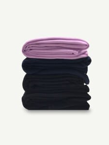 İnce Ribana Esnek Penye Kumaş Seti, Boyları 120-200 cm arası 4 adet