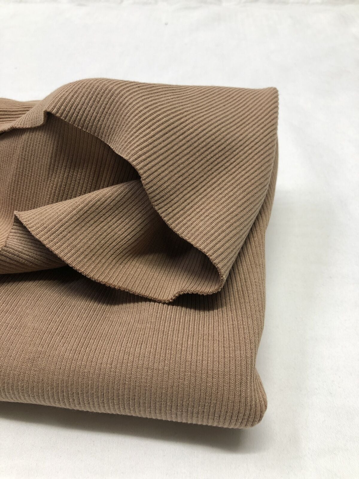 Ribana Fitilli Kumaş, Parça 50x120 cm - Sütlü Kahve