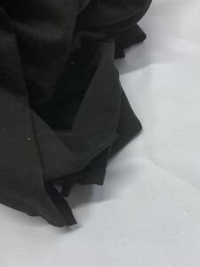 Tok Süprem Kumaş, Parça 100x180 cm Siyah Renk