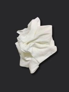 Ekru Bebe Ribana Penye Kumaş, Parça 85x170 cm (LEKE VAR)