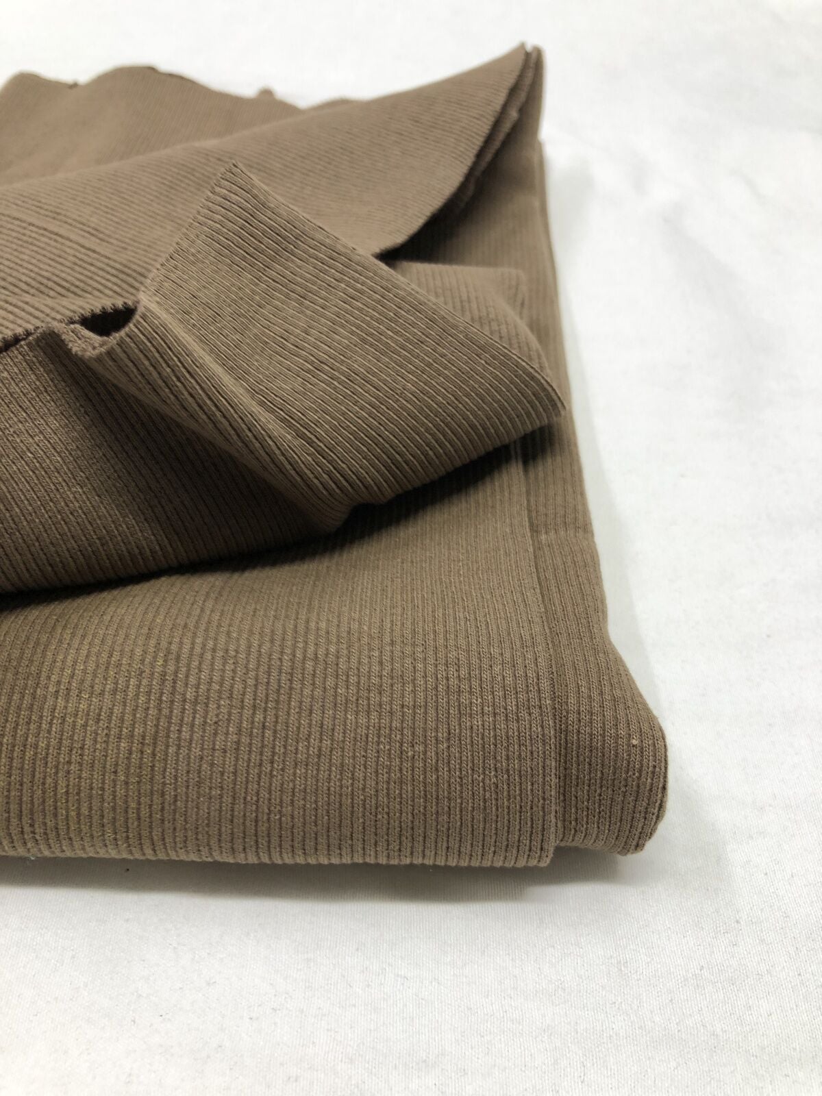 Ribana Fitilli Kumaş, Parça 50x110 cm - Kahverengi