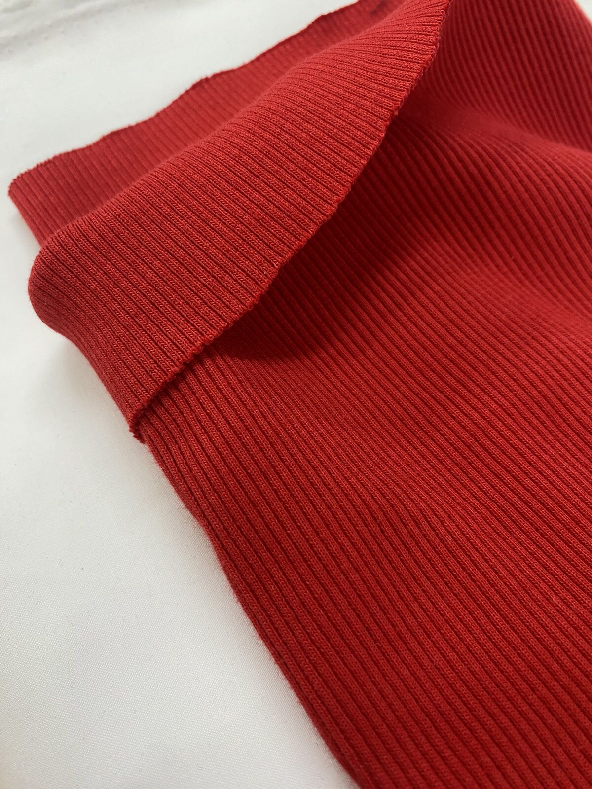 Kırmızı Kaşkorse (Ribana) Kumaş, Parça 60x120 cm