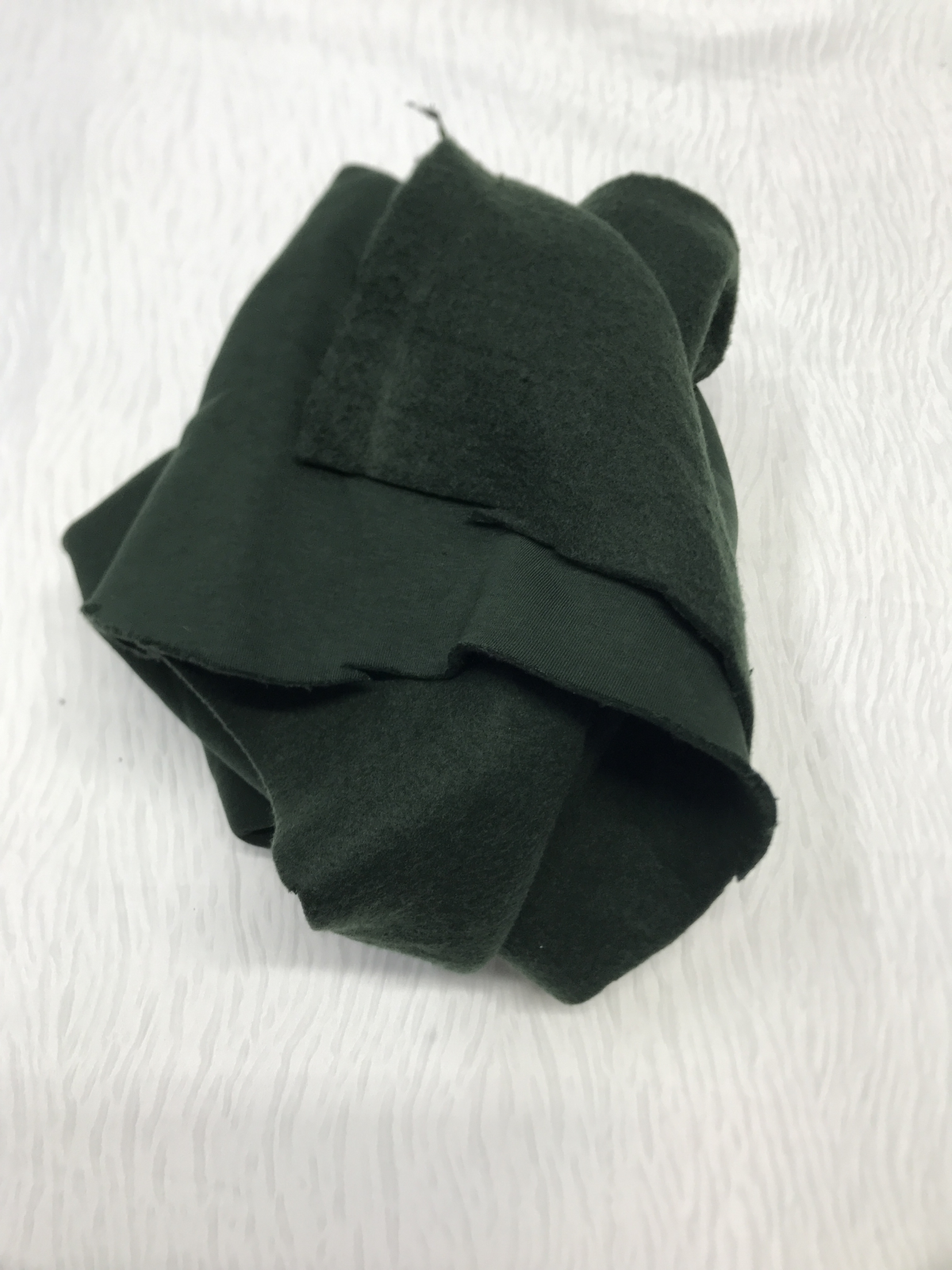 Şardonlu 3 İplik Kumaş, Parça 80x180 cm - Yeşil