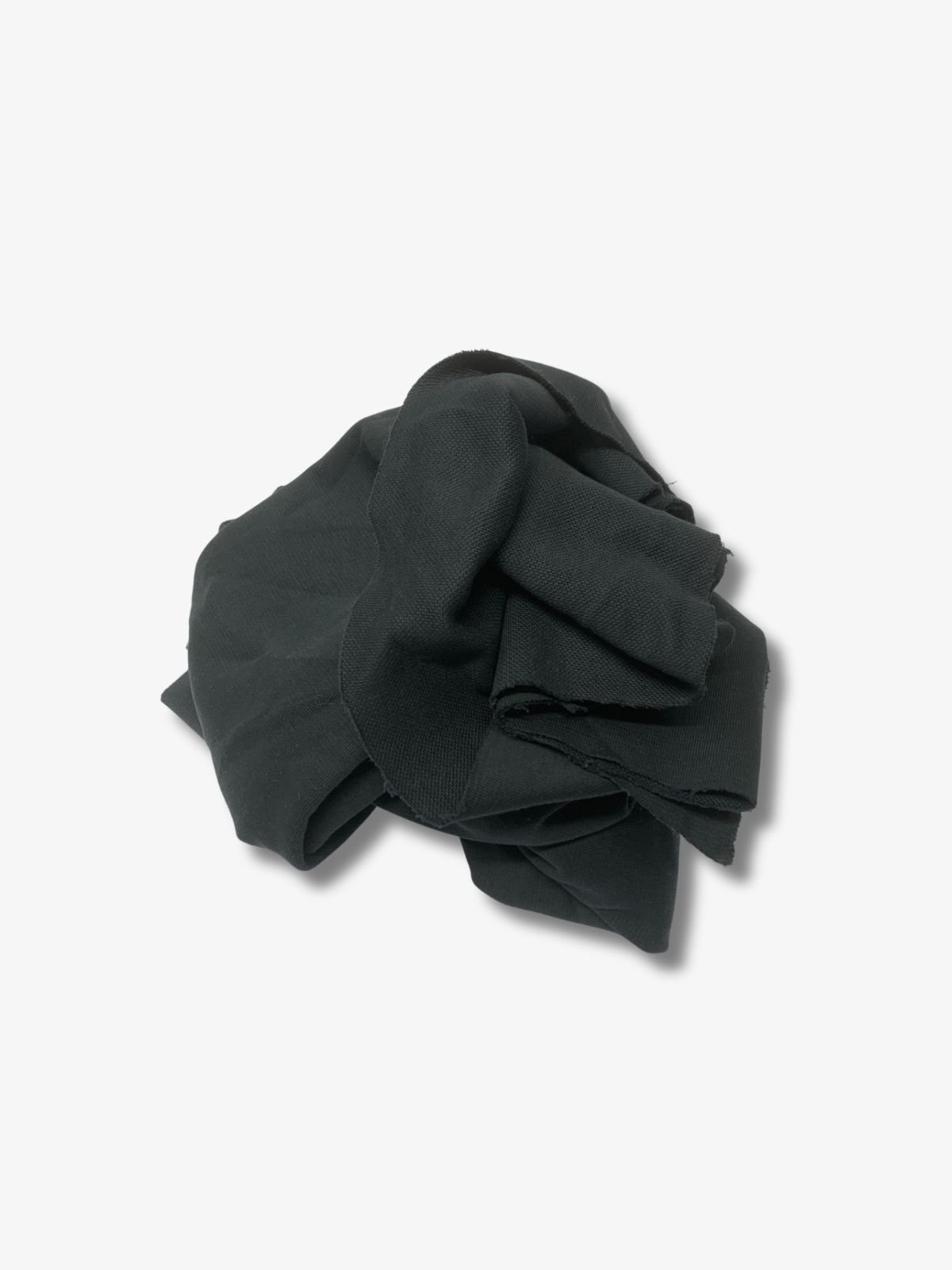 Çelik Lakost Penye Kumaş Esnek, Parça 85x175 cm Siyah