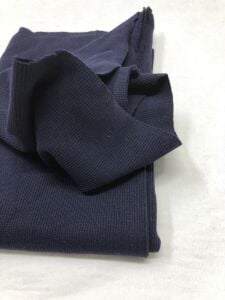 Ribana Fitilli Kumaş, Parça 55x110 cm - Lacivert