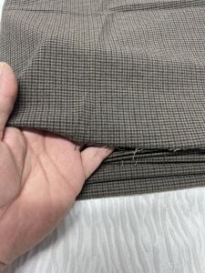 Mini Ekose Dış Giyimlik Kumaş, Parça 250x140 cm