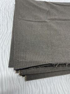Mini Ekose Dış Giyimlik Kumaş, Parça 380x140 cm