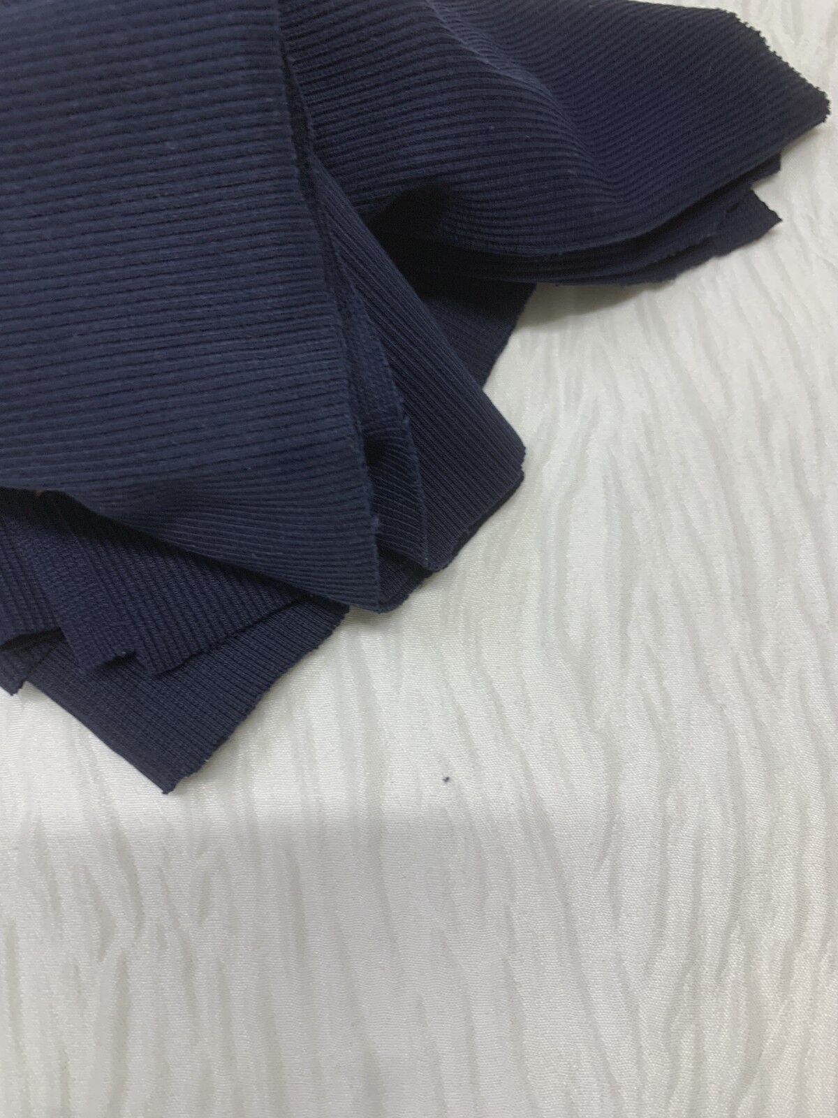 Ribana Fitilli Kumaş, Parça 60x140 cm - Lacivert