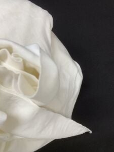 Ekru Bebe Ribanası Penye Kumaş, Parça 90x170 cm (HAFİF KİRLİ)