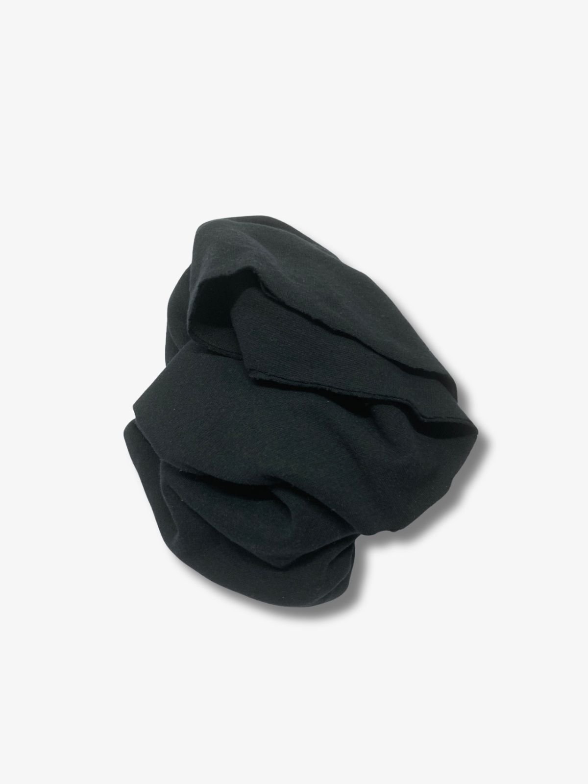 Bebe Ribana Penye Kumaş, Parça 55x170 cm Siyah ORTA KALİTE