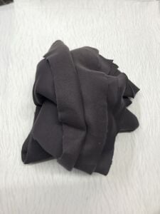 Şardonlu 3 İplik Kumaş, Parça 110x180 cm - Füme