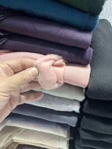 Ribanalı Şardonlu 3 İplik Kumaş Seti - 32 Adet 25,35 Kg