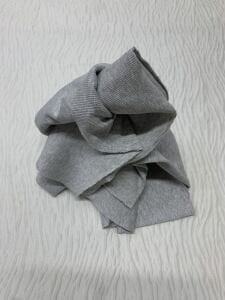 Ribana Fitilli Kumaş, Parça 110x120 cm - Gri
