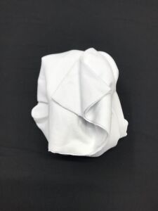 İnce Ribana Kumaş - Parça 65x160 cm - Beyaz