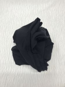 Bebe Ribanası Esnek Kumaş Siyah, Parça 120x170 cm