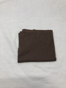Ribana Fitilli Kumaş, Parça 30x70 cm - Kahverengi