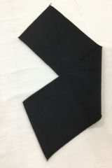 Siyah Hazır Yaka 40x12 cm