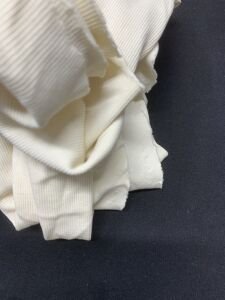 Ribana Fitilli Kumaş, Parça 90x95 cm - Krem