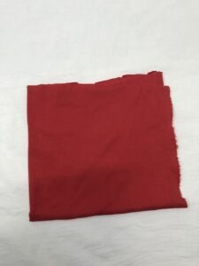 İnce Kaşkorse Kumaş, Parça 50x120 cm - Nar Çiçeği