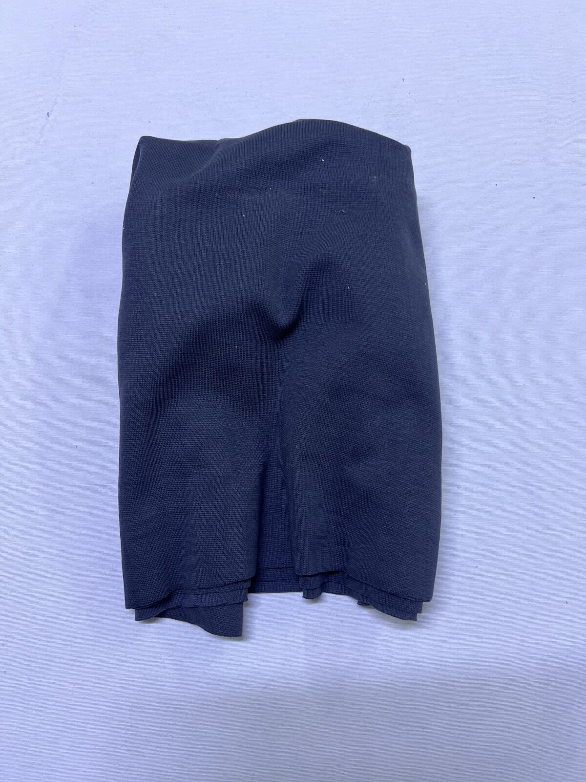 İnce Ribana Kumaş Parça Füme - 40x160 cm