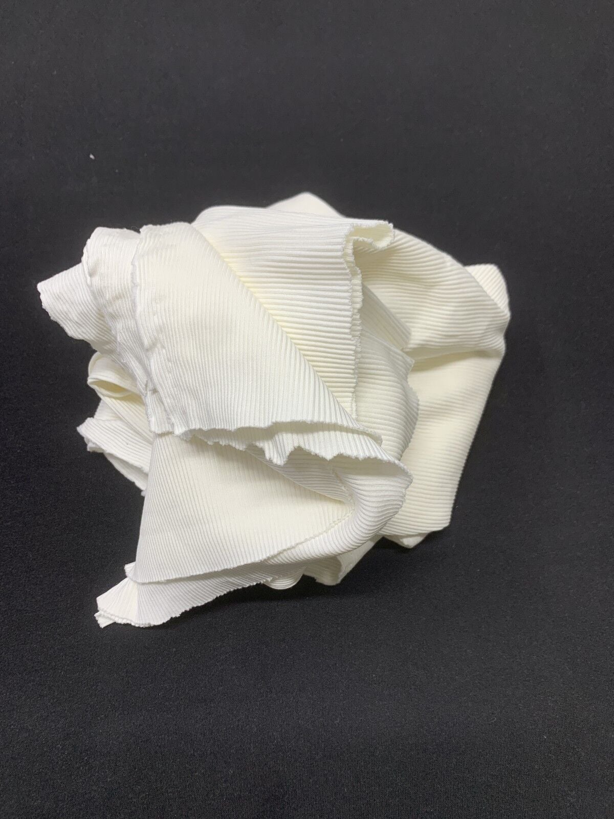 Ribana Fitilli Kumaş, Parça 110x140 cm - Ekru