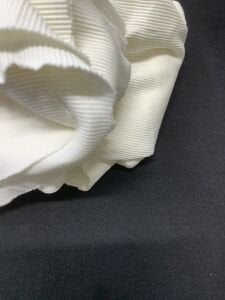 Ribana Fitilli Kumaş, Parça 110x140 cm - Ekru