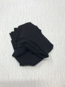 Süprem Kumaş, Parça 55x160 cm - Siyah