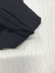 Süprem Kumaş, Parça 55x160 cm - Siyah