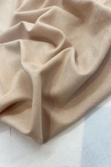 Keten Görünümlü Dökümlü Viskon Kumaş Somon